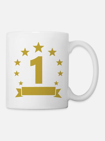 Cérémonie de remise des prix de la première place 1er anniversaire - Mug blanc - blanc