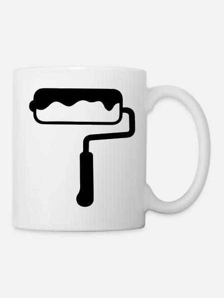 Peintre - Mug blanc - blanc