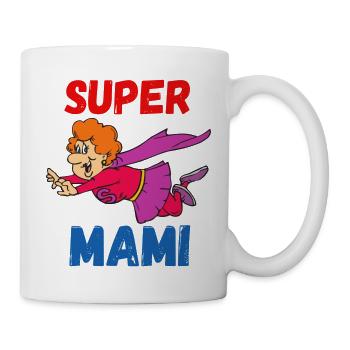 Super Mami - Mug blanc - blanc - Droite