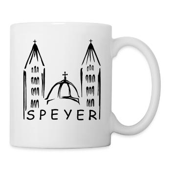 Cathédrale de Spire ( Speyer, Gift, Geschenidee - Mug blanc - blanc - Droite