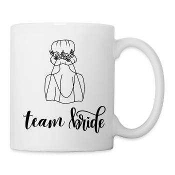 Team Bride - Mug blanc - blanc - Droite