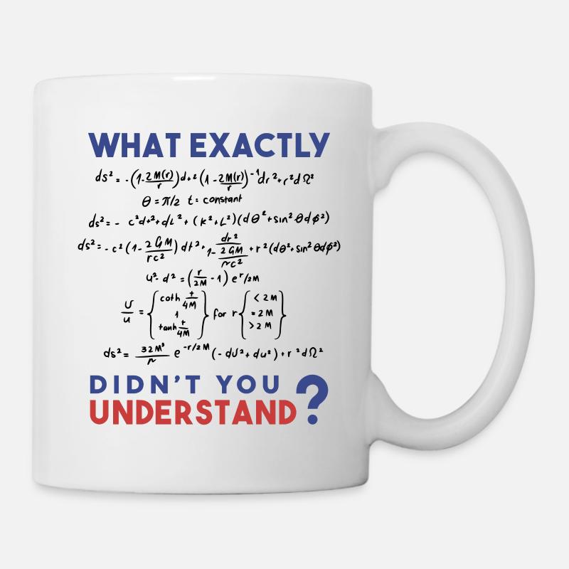Physics formula Joke - Mug - white