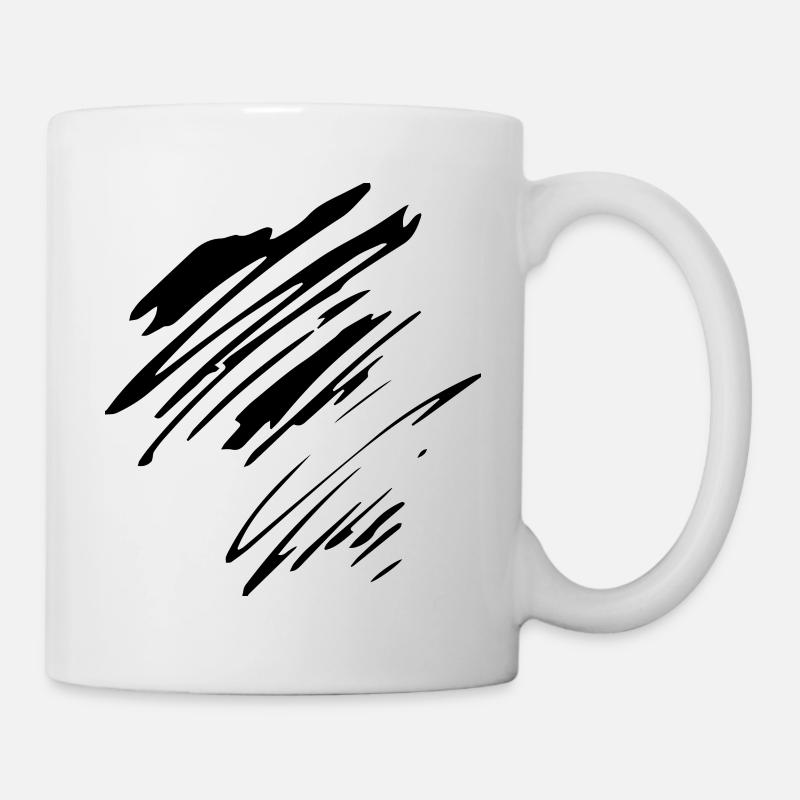 Dessin enduit d’un feutre - Mug blanc - blanc