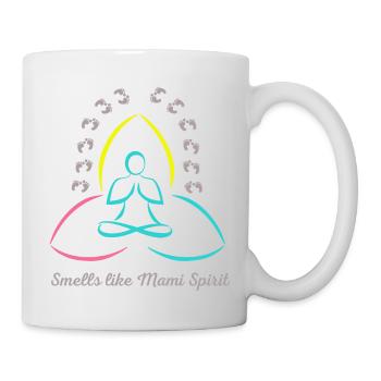 Sent l’ Mami - Mug blanc - blanc - Droite