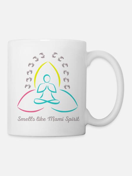 Sent l’ Mami - Mug blanc - blanc