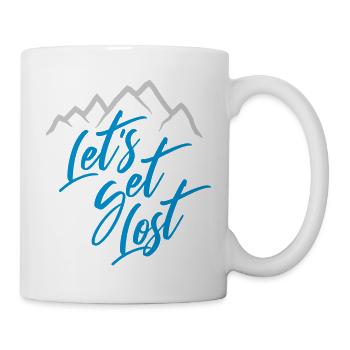 Lets Get Lost - Mug - white - Right