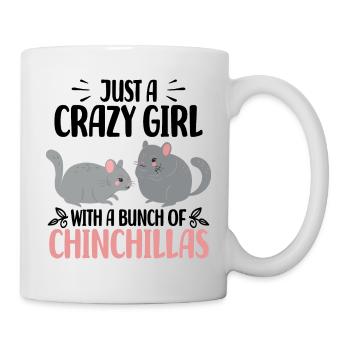 Chinchilla - Tasse - Weiß - Rechts