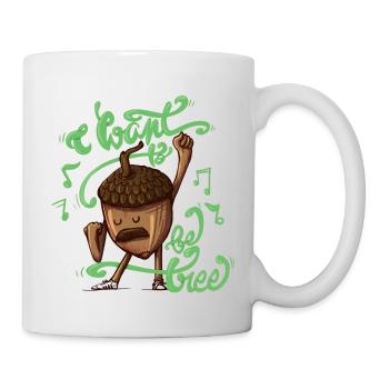 To be tree - Mug blanc - blanc - Droite