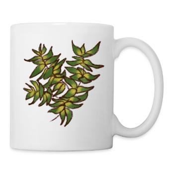 Leafy Plant 2 - Mug - white - Right