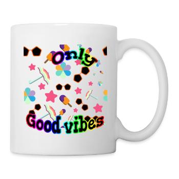 Only good vibes - Mug blanc - blanc - Droite
