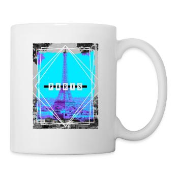 Paris France City Skyline Home Love - Mug - white - Right