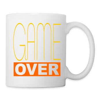 Spielende - Tasse - Weiß - Rechts