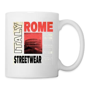 Rome Rome Italie Ville Skyline Accueil Amour Vacances - Mug blanc - blanc - Droite