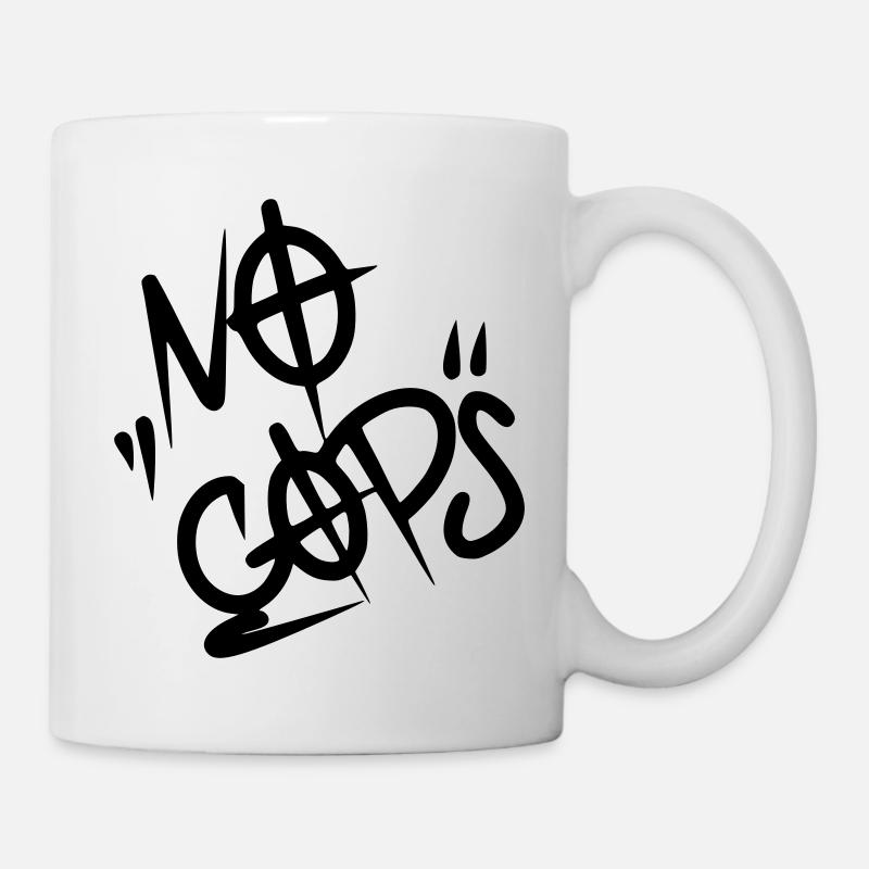 No Cops - Tasse - Weiß