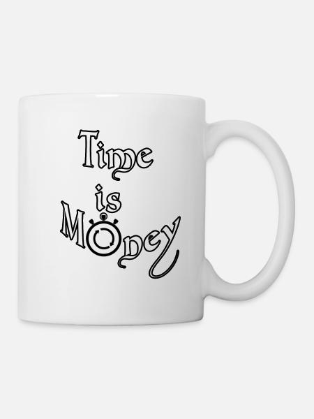 Time is money - Mug - white