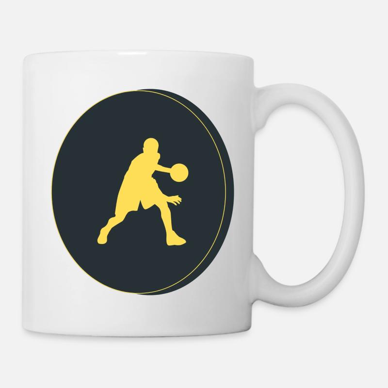 basketteur - Mug blanc - blanc