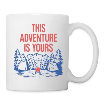 This Adventure is Yours Camping Trip Camper - Mug - white - Right