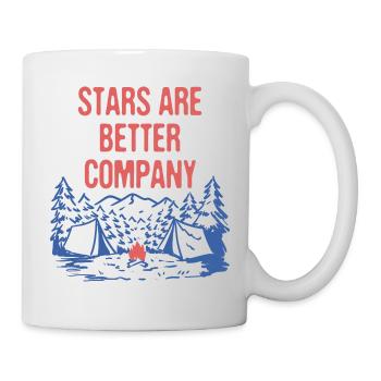 Stars Are Better Company Camping Traveler Camper - Mug - white - Right