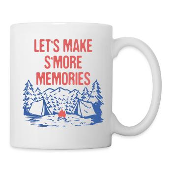 Faisons S’more Memories Camping Drôle Camper - Mug blanc - blanc - Droite