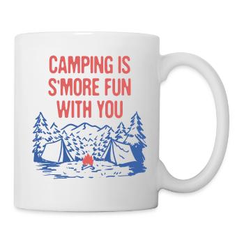 Camping is S'more Fun with You Camper Couples - Tasse - Weiß - Rechts