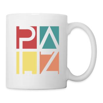 Palz Vintage Design - Tasse - Weiß - Rechts
