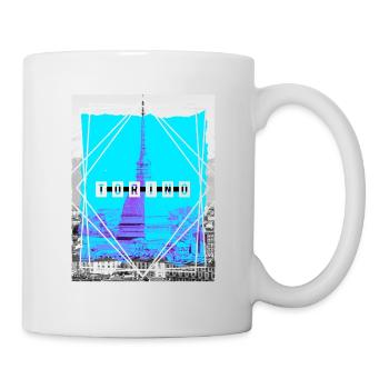 Turin Torino Italy City Skyline Love Holidays - Mug - white - Right