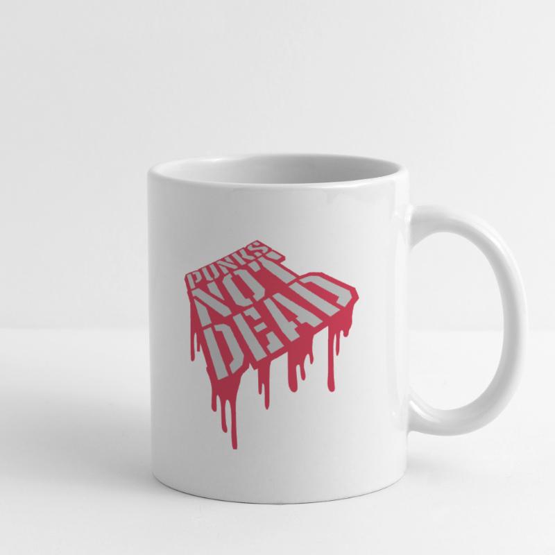 Quote punks not dead Mug