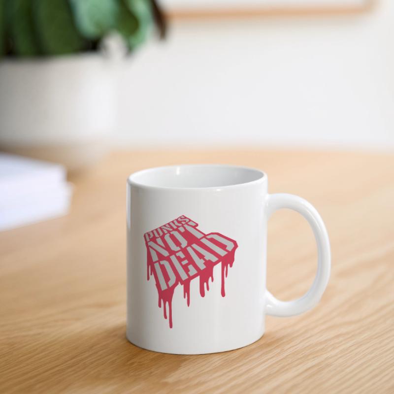 Citer des punks pas morts Mug blanc