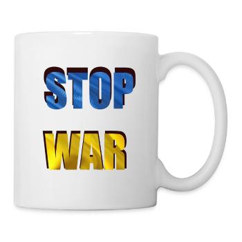 STOP WAR - Mug - white - Right