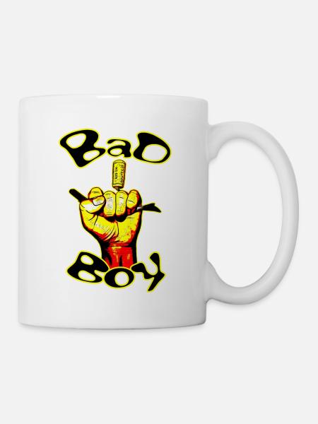 Der böse Junge - Tasse - Weiß