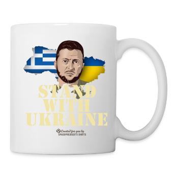 Selenskyj Ukraine Griechenland - Tasse - Weiß - Rechts