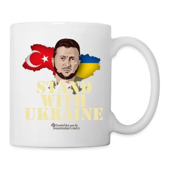Ukraine Türkei Selenskyj - Tasse - Weiß - Rechts
