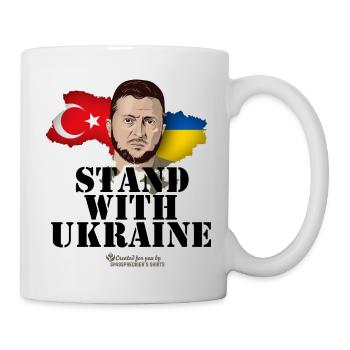 Ukraine Türkei Selenskyj - Tasse - Weiß - Rechts