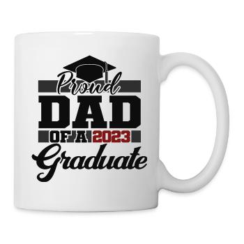 Proud Dad Of A 2023 Graduate Graduation For Men - Mug - white - Right