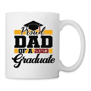 Proud Dad Of A 2023 Graduate Graduation For Men - Mug - white - Right