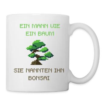 Bonsai - Tasse - Weiß - Rechts