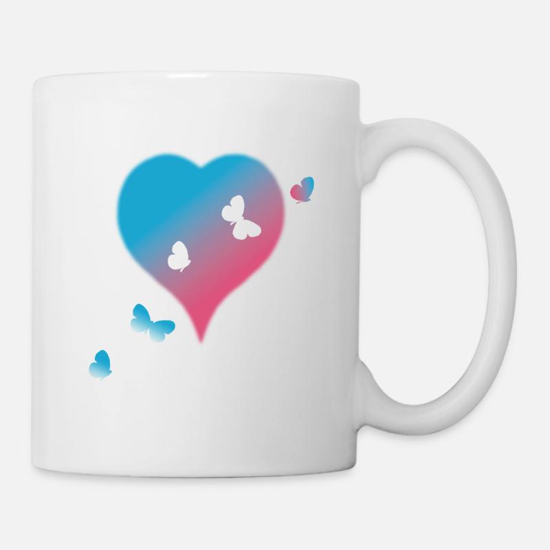 Le vol de Psyché - Mug blanc - blanc