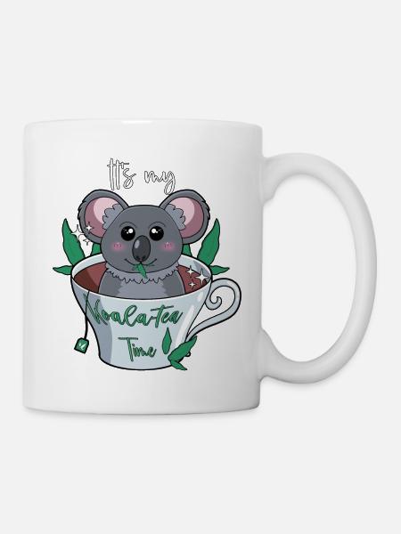 It's my Koala-Tea Time - Tasse - Weiß
