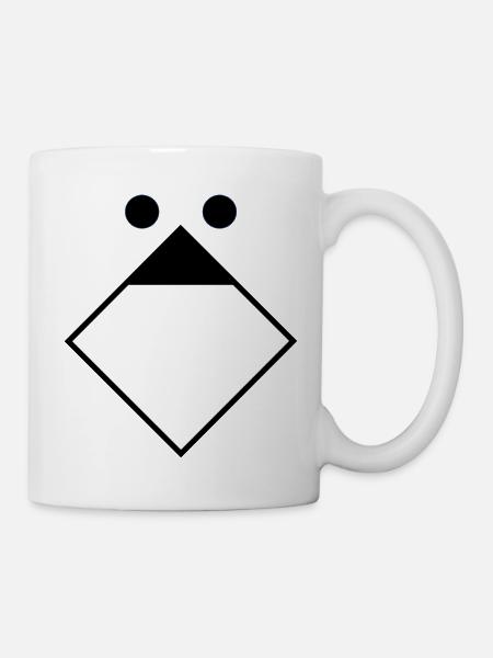 Gruppenführer - Feuerwehr - BIO - vegan - Tasse - Weiß