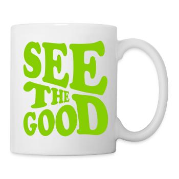 voir la bonne citation - Mug blanc - blanc - Droite