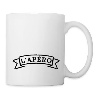 J'aime ma femme et l'apéro - Mug blanc - blanc - Droite