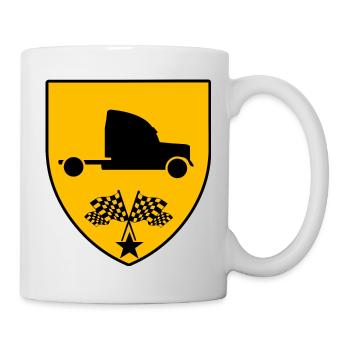 Truck - Tasse - Weiß - Rechts