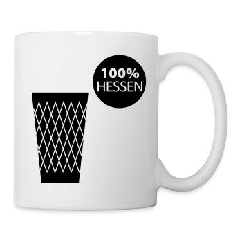 Côtelé 100 % Hessen #Frankfurt #069 #Ebbelwoi - Mug blanc - blanc - Droite