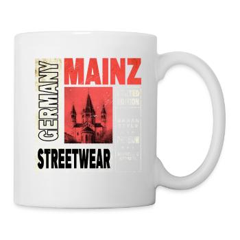 Mainz Germany City Skyline Home Love - Mug - white - Right