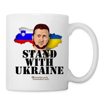 Slowenien Ukraine Selenskyj - Tasse - Weiß - Rechts