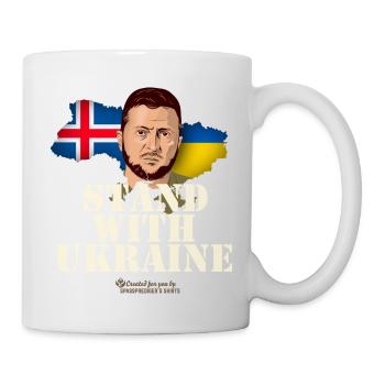 Island Stand with Ukraine - Tasse - Weiß - Rechts