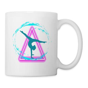 Gymnastique rythmique - Mug blanc - blanc - Droite