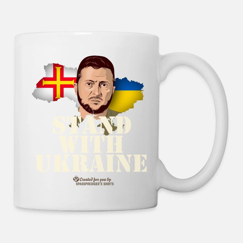Ukraine Guernsey - Mug - white