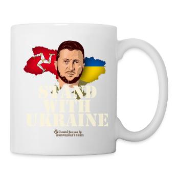Ukraine Isle of Man - Mug - white - Right