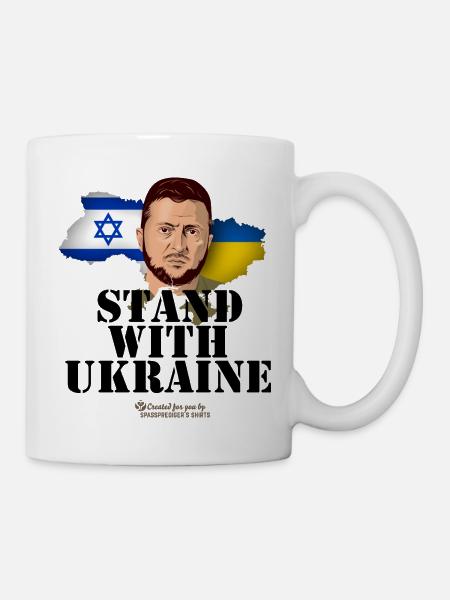 Ukraine Israël - Mug blanc - blanc